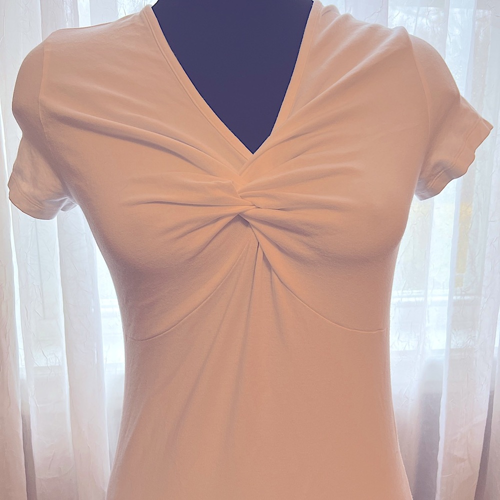 Talbots white twist top women’s small